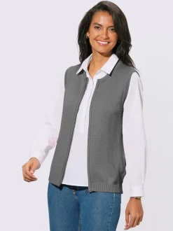 Gilet en tricot 50% coton