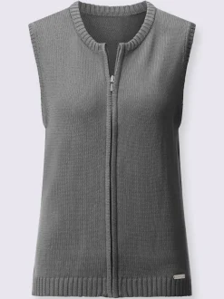 Gilet en tricot 50% coton