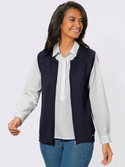 Gilet en tricot 50% coton