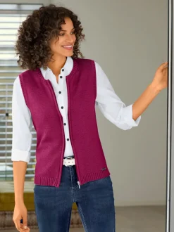 Gilet en tricot 50% coton