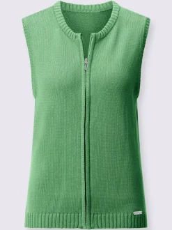 Gilet en tricot 50% coton