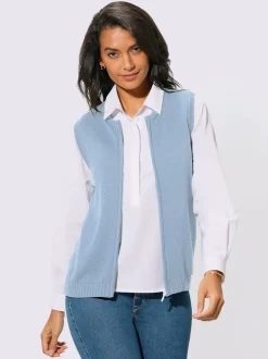 Gilet en tricot 50% coton