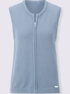 Gilet en tricot 50% coton