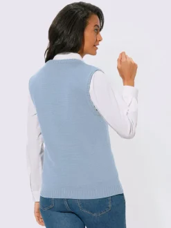 Gilet en tricot 50% coton