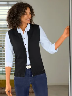 Gilet en tricot 50% coton