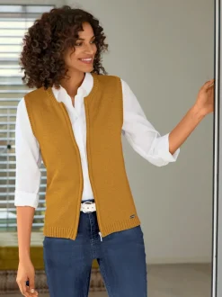 Gilet en tricot 50% coton