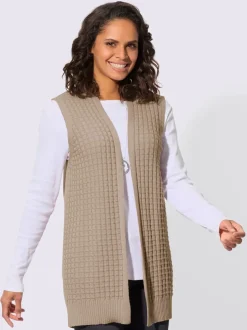 Gilet en tricot 50% coton