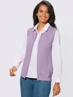 Gilet en tricot 50% coton