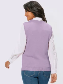Gilet en tricot 50% coton