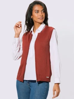 Gilet en tricot 50% coton