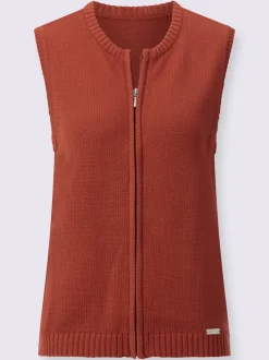 Gilet en tricot 50% coton