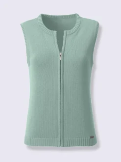 Gilet en tricot 50% coton