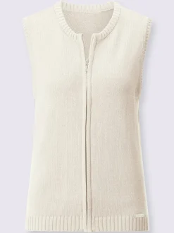 Gilet en tricot 50% coton