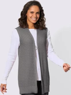 Gilet en tricot 50% coton