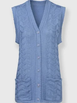 Gilet en tricot toucher très doux