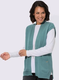 Gilet en tricot 50% viscose