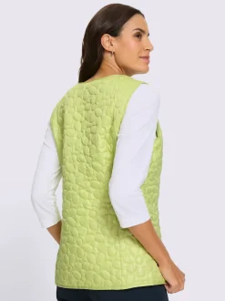 Gilet matelassé brillance discrète