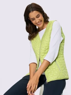 Gilet matelassé brillance discrète