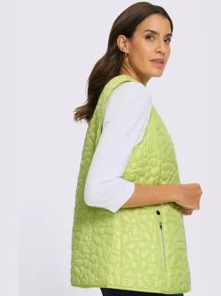 Gilet matelassé brillance discrète