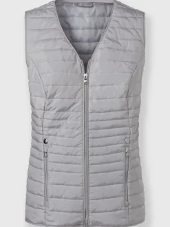 Gilet matelassé brillance discrète