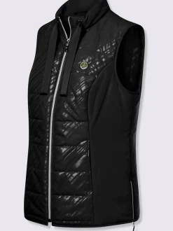 Gilet matelassé col montant à coulisse
