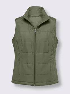 Gilet matelassé doublée et matelassée