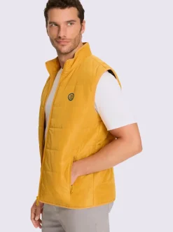 Gilet matelassé doublure contrastée