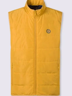 Gilet matelassé doublure contrastée
