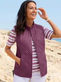 Gilet matelassé en polyester recyclé