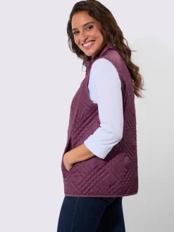 Gilet matelassé en polyester recyclé