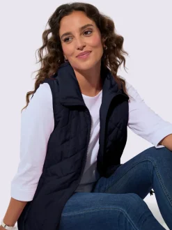 Gilet matelassé microfibre douce