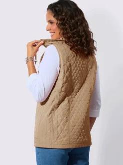 Gilet matelassé piquage élégant