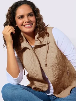 Gilet matelassé piquage élégant