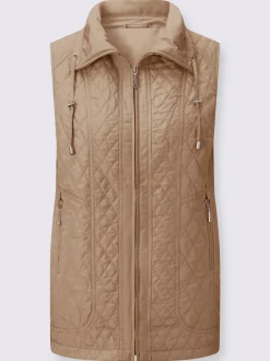 Gilet matelassé piquage élégant