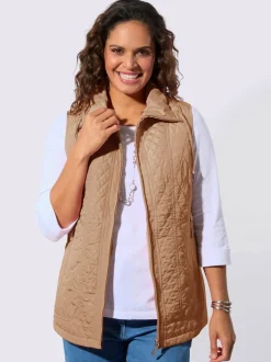 Gilet matelassé piquage élégant