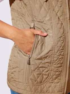 Gilet matelassé piquage élégant