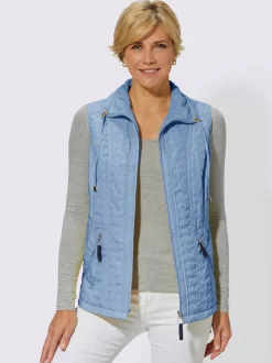 Gilet matelassé superbe motif matelassé