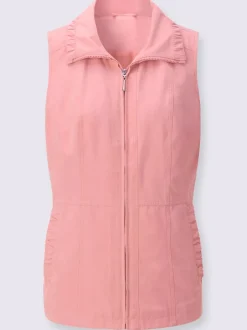 Gilet microfibre facile d'entretien