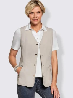 Gilet qualité microfibre douce