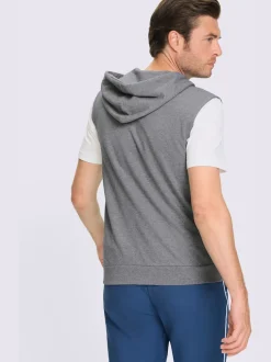 Gilet sweat 60% coton