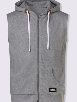 Gilet sweat 60% coton
