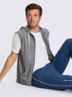 Gilet sweat 60% coton