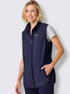 Gilet technique déperlant et coupe-vent