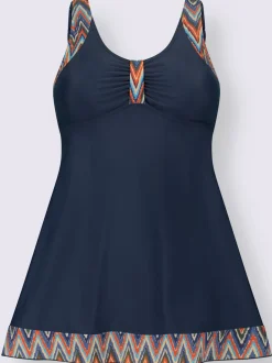 Haut de maillot de bain femme forme caraco
