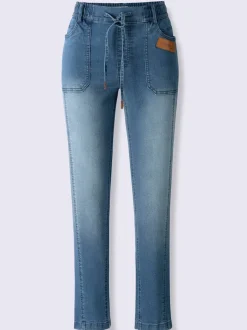 Jean 7/8 avec coton