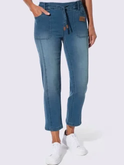 Jean 7/8 avec coton