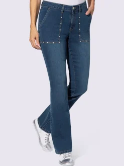 Jean bootcut denim doux