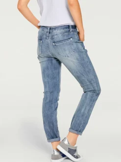 Jean boyfriend coupe droite