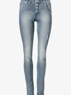 Jean boyfriend coupe droite