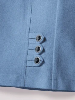 Jean 7/8 bride et bouton
